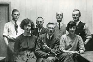 Apprentice Gallery: R.J. Mitchell?s original drawing office staff in 1923. ?