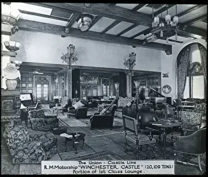 Lounge Prints: The RMM Winchester Castle (Union Castle Line)