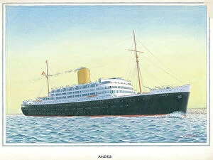 Andes Gallery: R.M.S. Andes, Royal Mail Lines