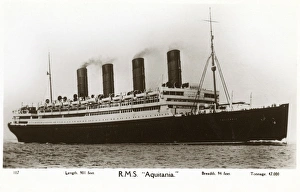 Aquitania Gallery: RMS Aquitania, Cunard Line cruise ship