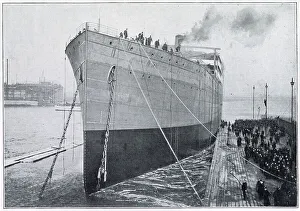 Brought Prints: RMS Baltic, the world's largest ship until May 1906