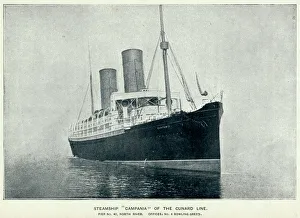 Images Dated 13th January 2016: RMS Campania steamship