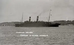 RMS Caronia, Halifax, Nova Scotia Canada, WW1