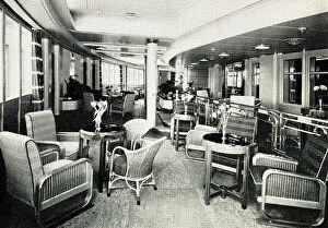 Lounge Collection: RMS Caronia, Observation Lounge