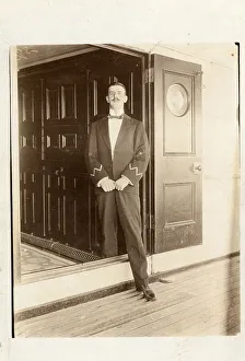 Barker Prints: RMS Carpathia - J W Barker, steward