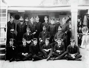 Staff Prints: RMS Carpathia officers