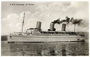 Images Dated 12th February 2021: RMS Empress of Britain