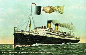 Publishing Prints: RMS Empress of Britain, CPR Line