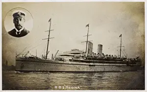 Medina Prints: RMS / HMS Medina, P&O M-class in service during WW1