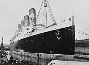 Images Dated 5th April 2012: The RMS Lusitania