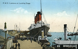 Images Dated 5th April 2016: RMS Lusitania, Cunard cruise ship