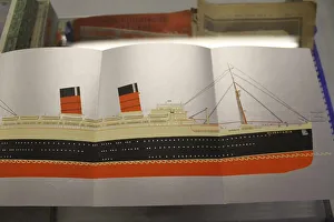 RMS Mauretania launch brochure