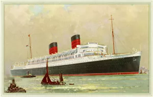 Sail Collection: RMS Mauretania (Launched 1938)