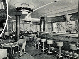 Lounge Collection: RMS Mauretania, Observation Lounge and Cocktail Bar