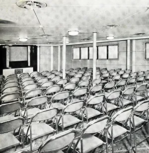 Auditorium Prints: RMS Mauretania, Theatre