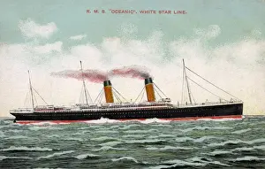 Oceanic Prints: RMS Oceanic - White Star Line