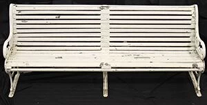 Benefit Collection: RMS Olympic - cast iron deck bench