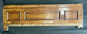 Stencil Prints: RMS Olympic, complete multiple panel, polished oak