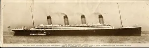 RMS Olympic postcard
