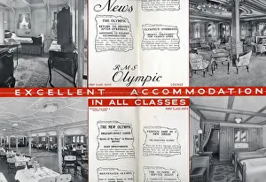 Classes Prints: RMS Olympic - promotional poster