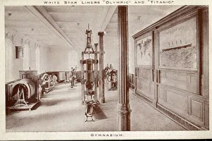RMS Olympic and Titanic - Gymnasium