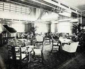 Lounge Collection: RMS Parthia, Lounge