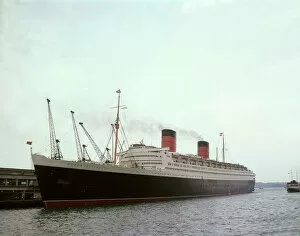Lines Collection: RMS Queen Elizabeth, Cunard Lines
