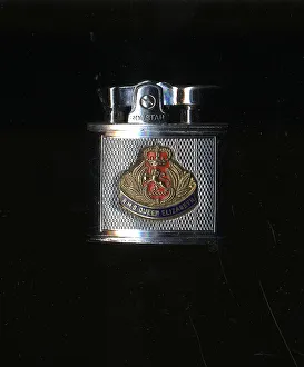 Lighters Prints: RMS Queen Elizabeth - Rolstar metal table lighter