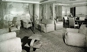 RMS Queen Mary, Cabin Sitting Room