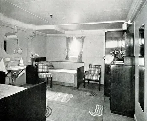 RMS Queen Mary, Stateroom in Tourist Class