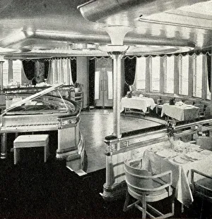 Verandah Prints: RMS Queen Mary, Verandah Grill