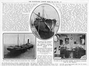 Marconi Collection: RMS Republic, SS Florida and wireless-telegraphy room