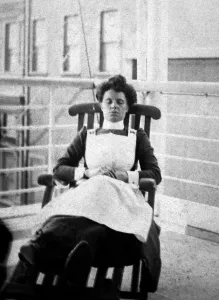 Deckchair Prints: RMS Titanic, Annie Martin, stewardess in uniform, photo