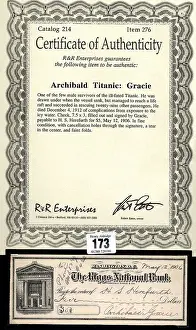 Dollars Prints: RMS Titanic - Archibald Gracie, passenger and survivor