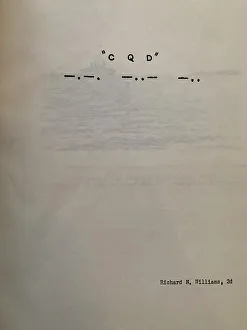 RMS Titanic, First Class passenger, Richard Norris Williams