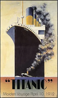 Images Dated 17th February 2015: RMS Titanic, maiden voyage, 10 April 1912