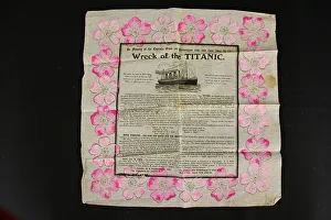 Memoriam Prints: RMS Titanic - memorial handkerchief