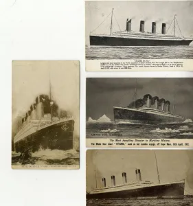 Kraus Prints: RMS Titanic - four post-disaster postcards