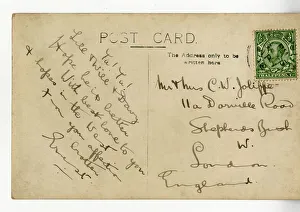 Queenstown Prints: RMS Titanic - postcard from Ernest Tomlin, victim