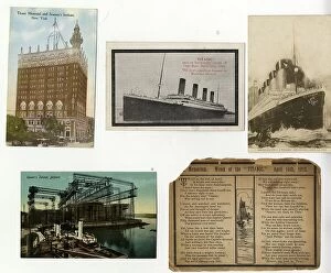 Institute Collection: RMS Titanic - five postcards