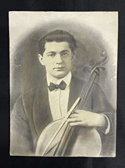 Bowtie Prints: RMS Titanic, Roger Bricoux, cellist, band member