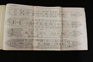 Foldout Prints: RMS Titanic - The Shipbuilders, foldout page