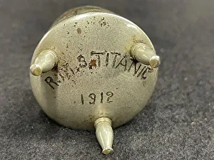 RMS Titanic, trivet decorated with shamrocks