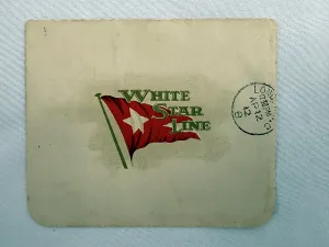 Archibald Prints: R.M.S. TITANIC - Unique Titanic lettercard from one of the most well known survivors of the disaster