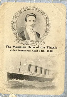 Hartley Prints: RMS Titanic - Wallace Hartley, musician