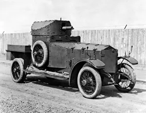 Rolls Prints: RNAS standard Rolls Royce armoured car, WW1