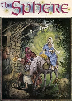 Birth Gallery: The Road to Bethlehem - Mary and Joseph