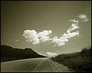Images Dated 30th August 2016: Road and cloud landscape, Spain
