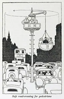 Winch Prints: Road crossing / W H Robinson