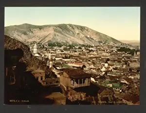 From the road to the fortress, Tiflis, Russia, (i. e. Tbilis